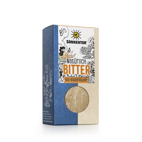 Bitterpulver Natürlich BITTER bio 60 g, Packung | © SONNENTOR