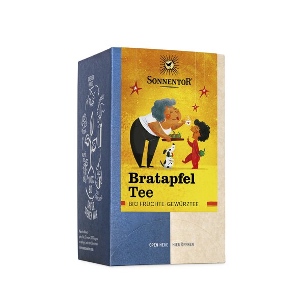 Bratapfel Tee bio 45 g, Doppelkammerbeutel | © SONNENTOR