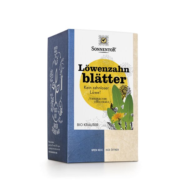 Löwenzahnblätter bio 21,6 g, Doppelkammerbeutel