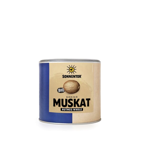 Muskatnuss ganz bio 300 g, Gastrodose klein | © SONNENTOR