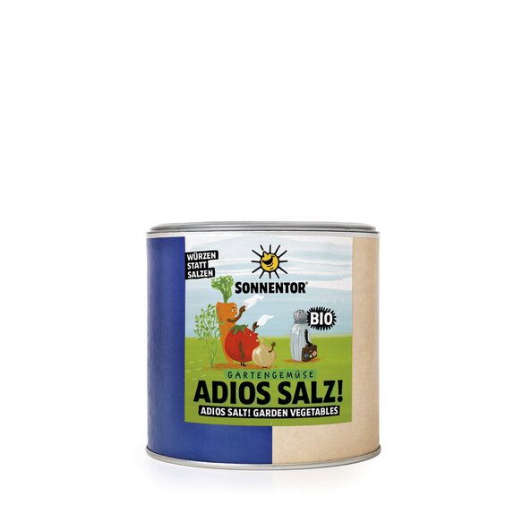 Adios Salz! Gemüsemischung Gartengemüse bio 170 g, Gastrodose klein